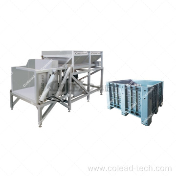 Hydraulic Tipping Machine for Root Vegetables Onion Potato